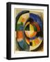 Spielende Formen (1914) .-August Macke-Framed Giclee Print