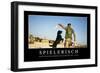 Spielerisch: Motivationsposter Mit Inspirierendem Zitat-null-Framed Photographic Print