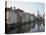 Spielgelrei Near Van Eyckplein, Looking East, Bruges, Belgium, Europe-White Gary-Stretched Canvas