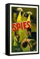 Spies-Fritz Lang-Framed Stretched Canvas