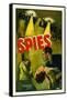 Spies-Fritz Lang-Framed Stretched Canvas