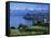 Spiez, Lake Thun, Berner Oberland, Switzerland-Peter Adams-Framed Stretched Canvas