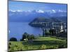 Spiez, Lake Thun, Berner Oberland, Switzerland-Peter Adams-Mounted Photographic Print