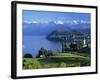 Spiez, Lake Thun, Berner Oberland, Switzerland-Peter Adams-Framed Photographic Print