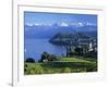 Spiez, Lake Thun, Berner Oberland, Switzerland-Peter Adams-Framed Photographic Print