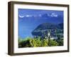Spiez, Lake Thun, Switzerland-Peter Adams-Framed Photographic Print