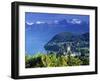 Spiez, Lake Thun, Switzerland-Peter Adams-Framed Photographic Print