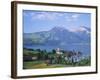Spiez, Lake Thun (Thunersee), Jungfrau Region, Bernese Oberland, Switzerland, Europe-Roy Rainford-Framed Photographic Print