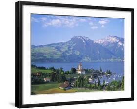 Spiez, Lake Thun (Thunersee), Jungfrau Region, Bernese Oberland, Switzerland, Europe-Roy Rainford-Framed Photographic Print