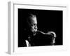 Spike Robinson, Ronnie Scotts, London, 1993-Brian O'Connor-Framed Photographic Print