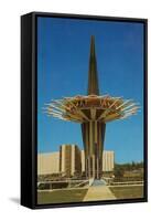 Spiky Tower-null-Framed Stretched Canvas