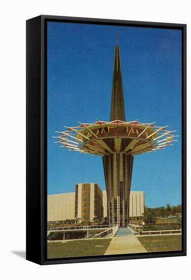 Spiky Tower-null-Framed Stretched Canvas