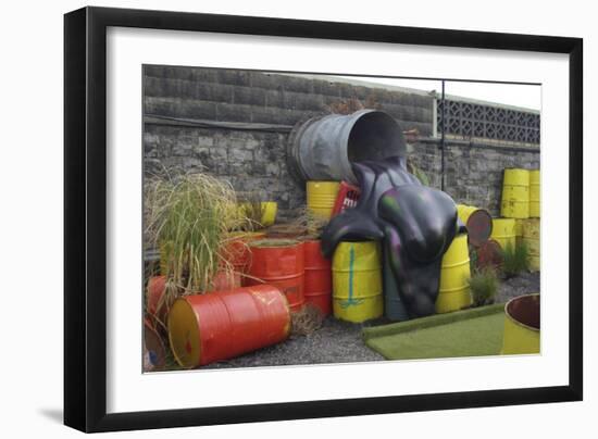 Spillage-Banksy-Framed Giclee Print