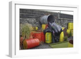 Spillage-Banksy-Framed Giclee Print