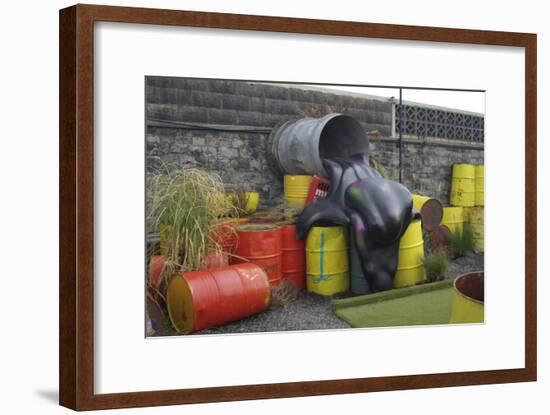 Spillage-Banksy-Framed Giclee Print