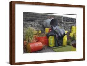 Spillage-Banksy-Framed Giclee Print