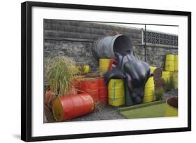 Spillage-Banksy-Framed Giclee Print