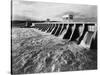 Spilling Water from a Tennessee Dam-null-Stretched Canvas