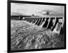 Spilling Water from a Tennessee Dam-null-Framed Photographic Print