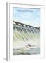 Spillway, Grand Coulee Dam, Washington-null-Framed Art Print