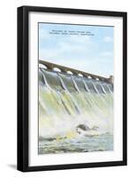 Spillway, Grand Coulee Dam, Washington-null-Framed Art Print