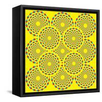 Spin Diamonds-Mark Grenier-Framed Stretched Canvas