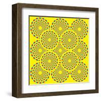 Spin Diamonds-Mark Grenier-Framed Art Print