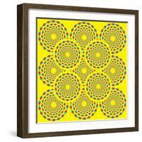 Spin Diamonds-Mark Grenier-Framed Art Print