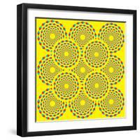 Spin Diamonds-Mark Grenier-Framed Art Print