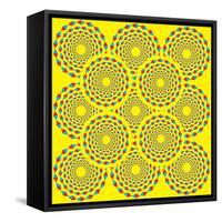 Spin Diamonds-Mark Grenier-Framed Stretched Canvas