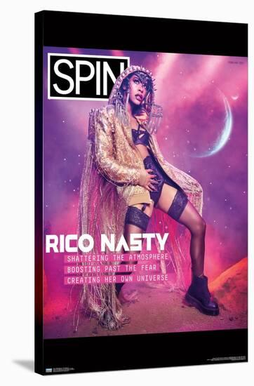 SPIN Magazine - Rico Nasty 21-Trends International-Stretched Canvas