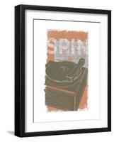 Spin-John W Golden-Framed Giclee Print