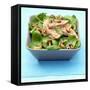 Spinach Salad with Goose Foie Gras and Chanterelles-Bernard Radvaner-Framed Stretched Canvas