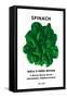 Spinach-null-Framed Stretched Canvas
