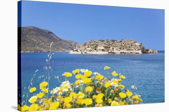 Spinalonga Island (Kalidon), Former Leper Colony, Gulf of Mirabello-Markus Lange-Stretched Canvas