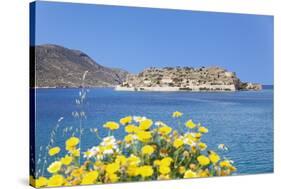 Spinalonga Island (Kalidon), Former Leper Colony, Gulf of Mirabello-Markus Lange-Stretched Canvas