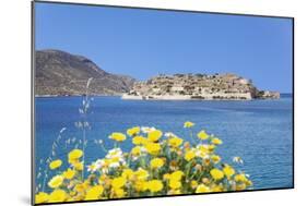 Spinalonga Island (Kalidon), Former Leper Colony, Gulf of Mirabello-Markus Lange-Mounted Photographic Print