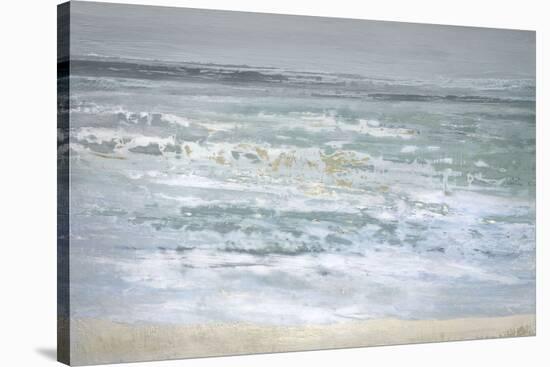 Spindrift-Caroline Gold-Stretched Canvas