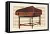 Spinet-null-Framed Stretched Canvas