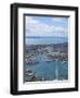 Spinnaker Tower and Gunwharf Quays, Portsmouth, Looking Towards Solent and Isle of Wight, England-Peter Barritt-Framed Photographic Print