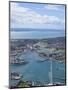 Spinnaker Tower and Gunwharf Quays, Portsmouth, Looking Towards Solent and Isle of Wight, England-Peter Barritt-Mounted Photographic Print