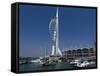 Spinnaker Tower from Gunwharf, Portsmouth, Hampshire, England, United Kingdom, Europe-Ethel Davies-Framed Stretched Canvas