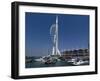 Spinnaker Tower from Gunwharf, Portsmouth, Hampshire, England, United Kingdom, Europe-Ethel Davies-Framed Photographic Print