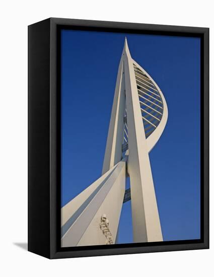 Spinnaker Tower, Gunwharf Quay, Portsmouth, Hampshire, England, United Kingdom, Europe-Jean Brooks-Framed Stretched Canvas