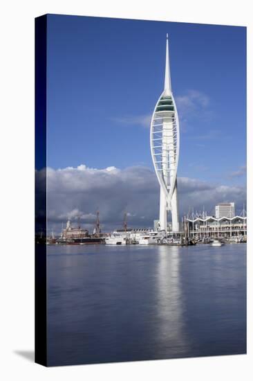 Spinnaker Tower, Gunwharf Quays, Portsmouth Harbour and Dockyard, Portsmouth, Hampshire, England-Jean Brooks-Stretched Canvas