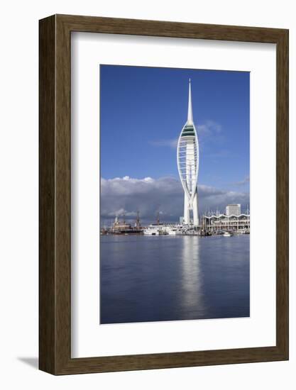 Spinnaker Tower, Gunwharf Quays, Portsmouth Harbour and Dockyard, Portsmouth, Hampshire, England-Jean Brooks-Framed Photographic Print