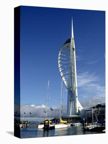 Spinnaker Tower, Portsmouth, Hampshire, England, United Kingdom-Charles Bowman-Stretched Canvas