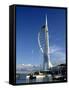 Spinnaker Tower, Portsmouth, Hampshire, England, United Kingdom-Charles Bowman-Framed Stretched Canvas