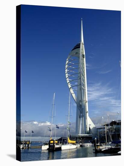 Spinnaker Tower, Portsmouth, Hampshire, England, United Kingdom-Charles Bowman-Stretched Canvas