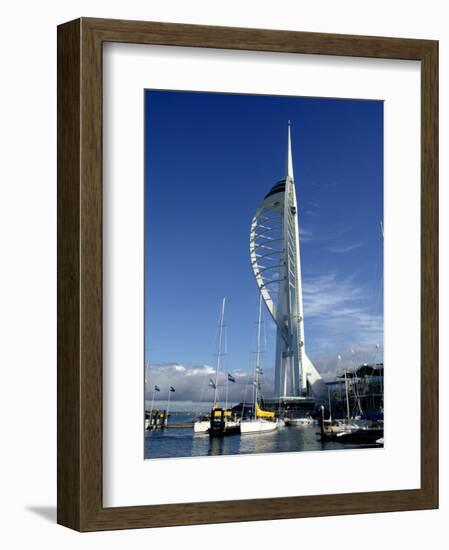 Spinnaker Tower, Portsmouth, Hampshire, England, United Kingdom-Charles Bowman-Framed Photographic Print